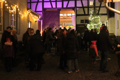 Beim Nikolausmarkt 2017